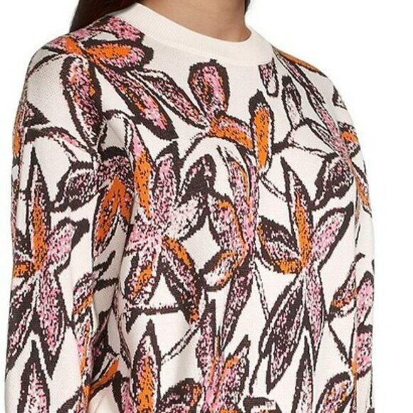 HUGO BOSS Fargareta Floral Intarsia Sweater - Picture 3 of 15